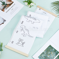 Abnehmbare Messlatte mit Dinosauriermuster für Kinder&nbsp;AJEW-WH0165-72B