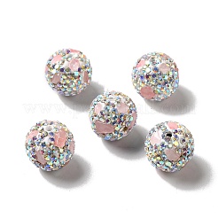 Polymer Ton Strass Perlen&nbsp;RGLA-D050-02F