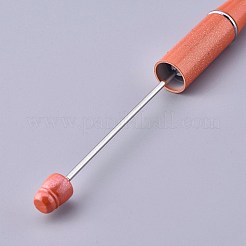 Bolígrafos de plástico con cuentas&nbsp;AJEW-L082-A09