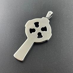 Colliers pendentif croix viking en acier inoxydable 304&nbsp;DA3214