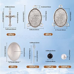 DIY-Schmucksets aus Rosenkranzperlen&nbsp;DIY-SC0029-72