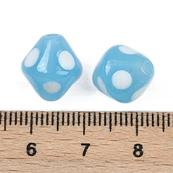 Perles vernissées manuelles&nbsp;LAMP-H069-02E