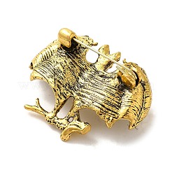 Spille in lega di zinco stile tibetano pipistrello di Halloween per vestiti zaino&nbsp;JEWB-S025-15A