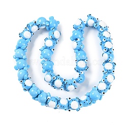 Handgemachte Murano Glas Perlen Stränge&nbsp;LAMP-P066-07C