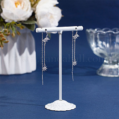 1 Paar 925 Sterling Silber Stern Ohrstecker&nbsp;EJEW-ME0001-05