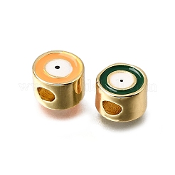 Messing Emaille-Perlen&nbsp;KK-CBA0E55-05G