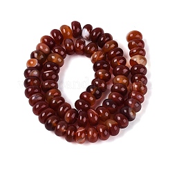Chapelets de perle en agate naturelle teinte&nbsp;G-Q606-44B-01