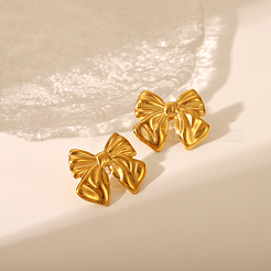 Boucles d'oreilles papillon en acier inoxydable 304 de style français&nbsp;CG5144