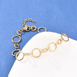 Bracelets à maillons en acier inoxydable 304 pour femmes&nbsp;BJEW-P373-03C-G