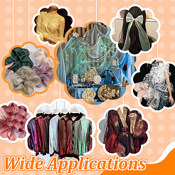 Organza-Stoff&nbsp;DIY-WH0308-692B