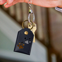 1 Schlüsselanhänger aus PU-Leder&nbsp;KEYC-CL0001-39B