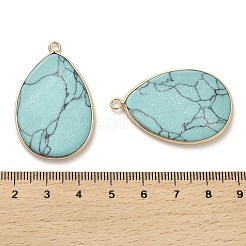 Tinti pendenti turchese sintetico&nbsp;G-G054-01G