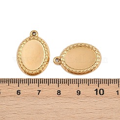 Pendentifs cabochons en acier inoxydable 304&nbsp;X-STAS-L303-35G