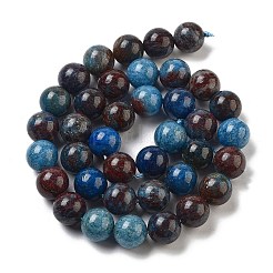 Brins de perles d'opale bleu naturel&nbsp;G-H045-A02-8MM-02