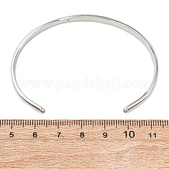 Bracelets manchettes en acier inoxydable 304 pour femmes&nbsp;BJEW-Z146-05P