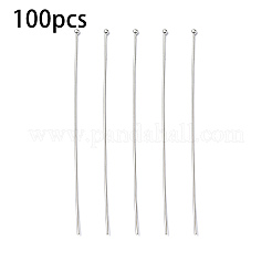 100 Stück Messing-Kugelkopfstifte&nbsp;KK-YW0002-42S