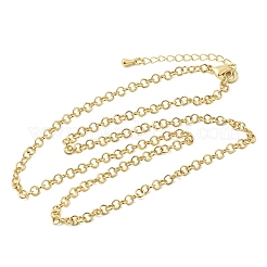 3.5 mm Messing-Roloketten für Damen&nbsp;NJEW-F366-02B