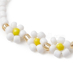 Stretch-Armbänder aus Glassamen&nbsp;BJEW-JB110103-03