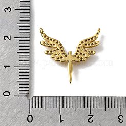 Ottone micro spianare pendenti zirconi&nbsp;KK-Z102-14G