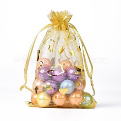 Sacchetti per gioielli con coulisse in organza&nbsp;OP-I001-B03