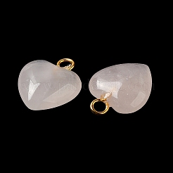 Ciondoli quazo rosa naturale&nbsp;G-E603-01G-02