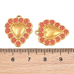 Pendentifs en acier inoxydable 304 émaillés&nbsp;SA-CBA033B-02G-01