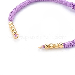 Fabrication de bracelet tressé avec cordon en nylon&nbsp;MAK-E665-06D