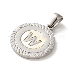 Pendentifs en acier inoxydable 304&nbsp;STAS-I204-W-P