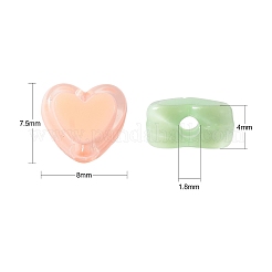 200 Stück transparente Acrylperlen&nbsp;MACR-CJ0001-58