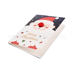 Tarjeta de felicitación de papel rectangular&nbsp;AJEW-P123-B01