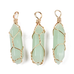 Pendentifs vernissés&nbsp;GLAA-T023-07G