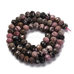Perline Rhodonite naturale fili&nbsp;G-K380-A16-01