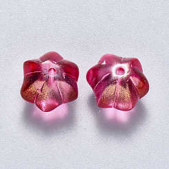 Perlas de vidrio pintado en aerosol transparente&nbsp;GLAA-S190-005A-03