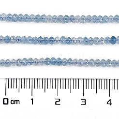 Natürliche Aquamarin Perlen Stränge&nbsp;X-G-L587-B02-01