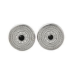 Orecchini a bottone in acciaio inossidabile 304&nbsp;EJEW-F361-11P