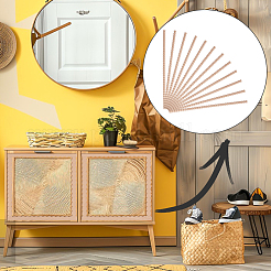 Moulures décoratives en bois perlé&nbsp;DIY-WH0591-257