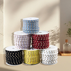Calfovera 6 rouleau 6 couleurs cordon en simili-suédine&nbsp;LW-CL0001-02B