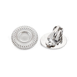 Montature per orecchini a clip in acciaio inossidabile 304 anti-ossidazione&nbsp;STAS-N097-262P