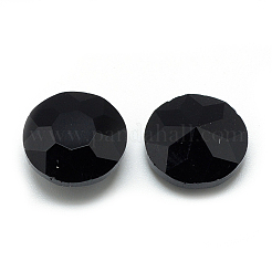 Cabujones de cristal con rhinestone&nbsp;RGLA-T029-8mm-23