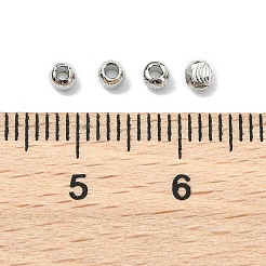 Shegrace Messingperlen mit Struktur&nbsp;XGRPCU217-296P