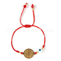 Messing-Gliederarmbänder mit dem Heiligen Benedikt&nbsp;HP7659