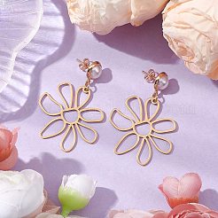 Clous d'oreilles en laiton&nbsp;EJEW-TA00543