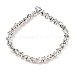 Tibetischen Stil Blumenlegierungskorn-Stränge&nbsp;X-TIBEB-O007-08-RS