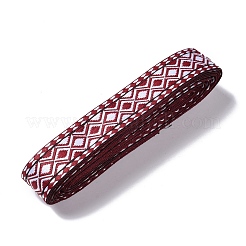 Rubans de polyester de broderie de style ethnique&nbsp;SRIB-XCP0001-18