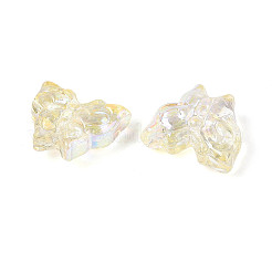 Chapelets de perles en verre transparent électrolytique&nbsp;EGLA-T029-06E
