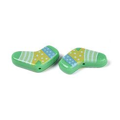 Perle di resina opaca stampate&nbsp;RESI-N043-26B
