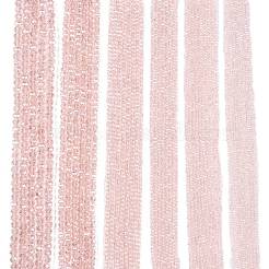 Chapelets de perles en verre électroplaqué&nbsp;EGLA-A044-T3mm-B22