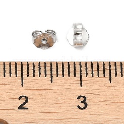 925 poussoirs d'oreilless à friction en argent sterling rhodié&nbsp;X-FIND-Z008-01P