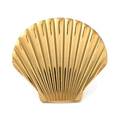 Ionenplattierung (IP) 304 Edelstahl-Fingerringe&nbsp;RJEW-C109-02G