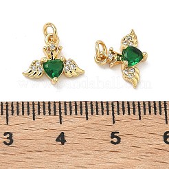 Ottone micro spianare pendenti zirconi&nbsp;KK-A291-02G